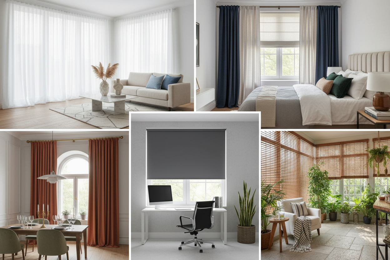 5 Proven Ways to Style Curtains and Blinds for Any Room – Weffort