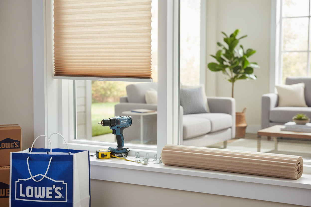 A Real-World Guide to Buying and Installing Cellular Shades from Lowe