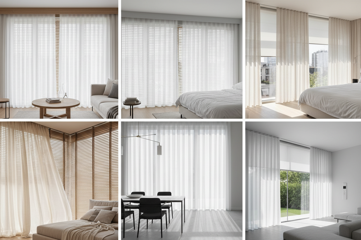 5 Proven Ways to Style Blinds and Sheer Curtain