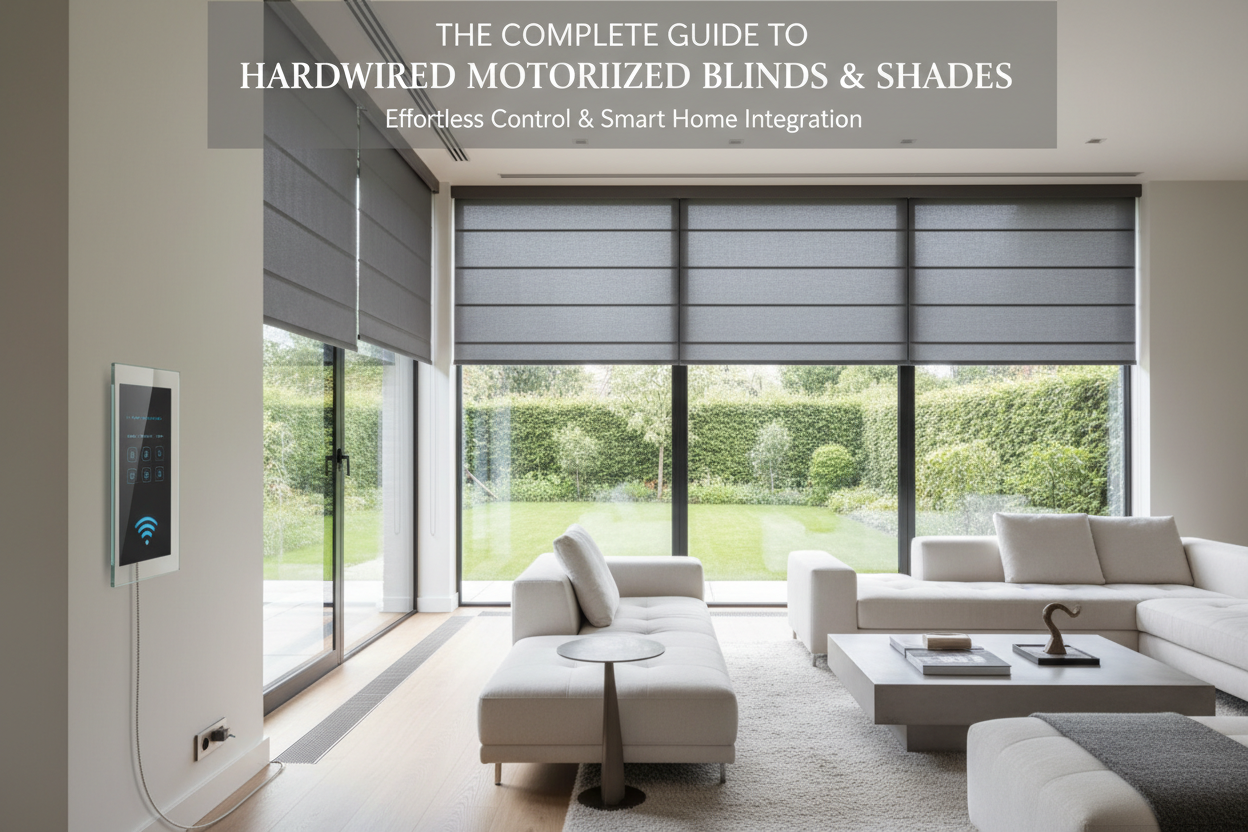 A Complete Guide to Hardwired Motorized Blinds and Shades