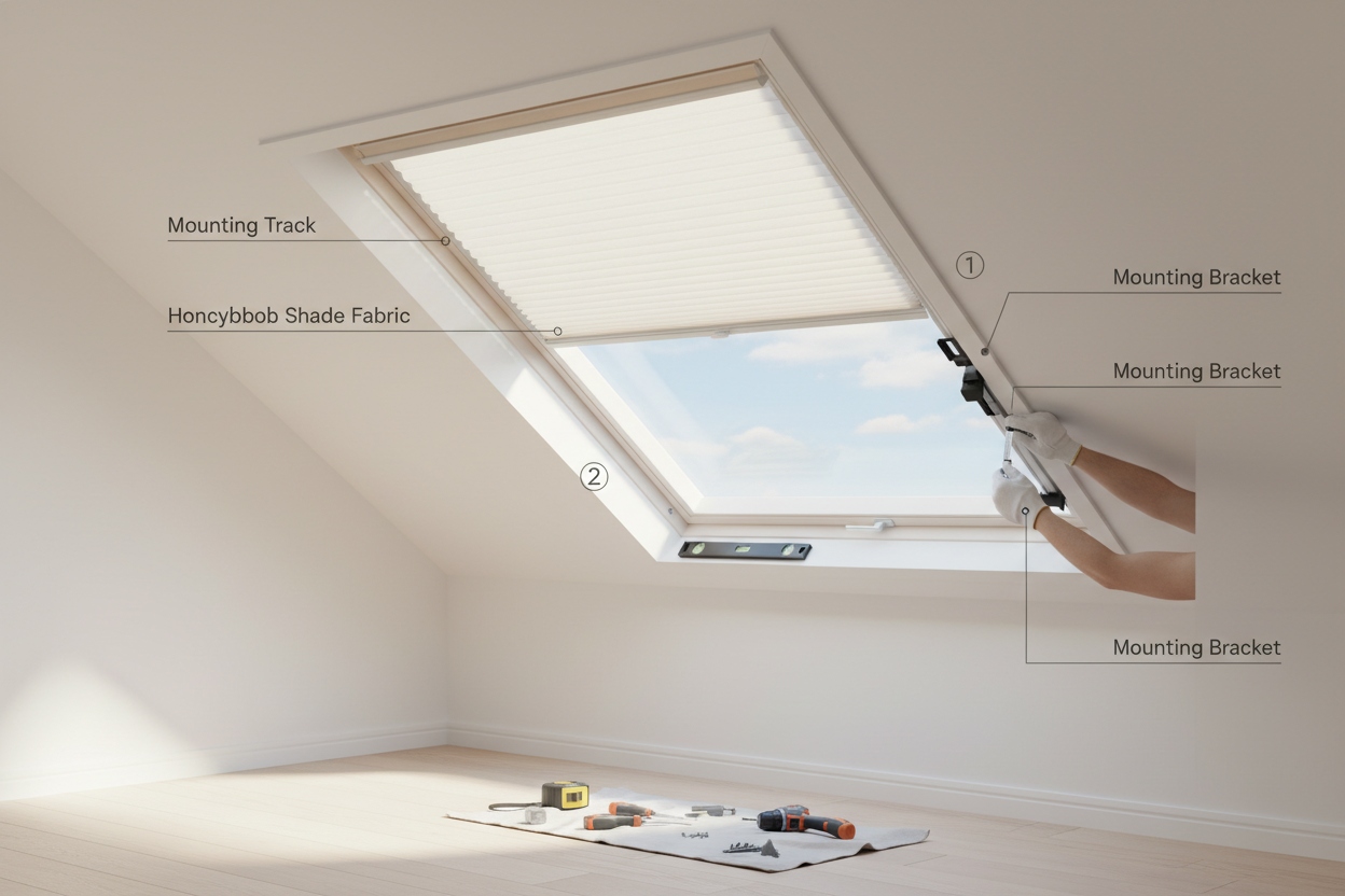 A Complete Guide to Installing Skylight Blinds and Shades
