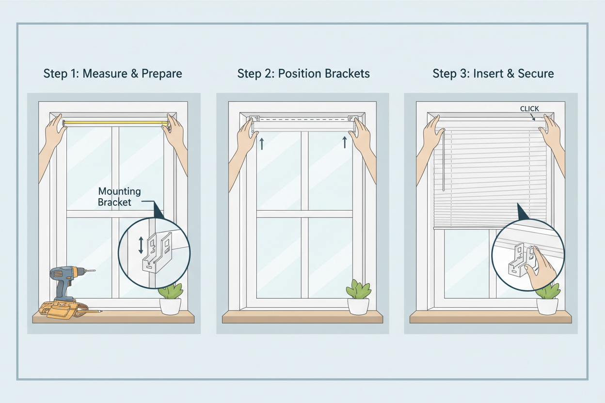 A Practical Guide to Installing Pop In Window Blinds and Shades