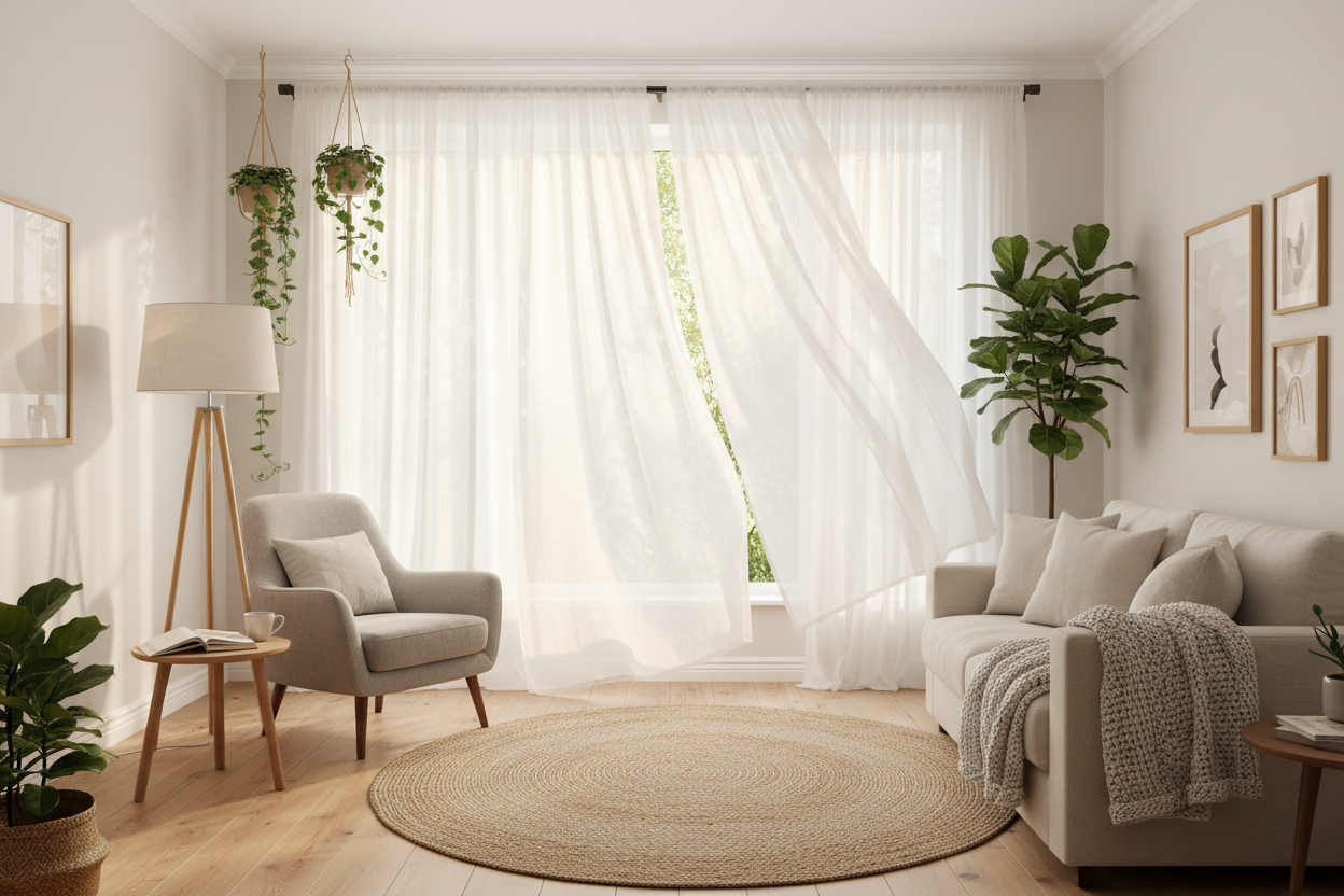 Achieving Privacy Without Sacrificing Natural Light: Choosing the Right Curtains
