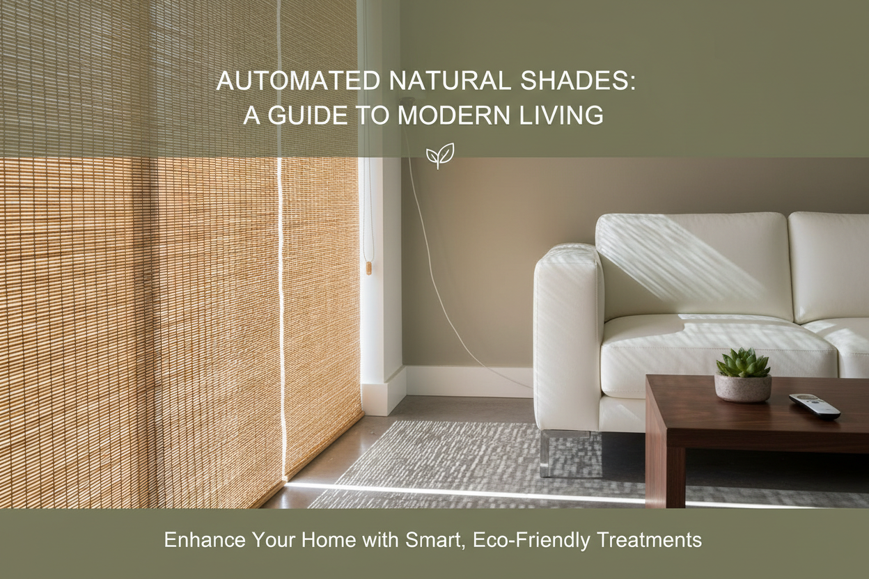 Automate Natural Blinds: A Retrofit Guide for Woven Wood