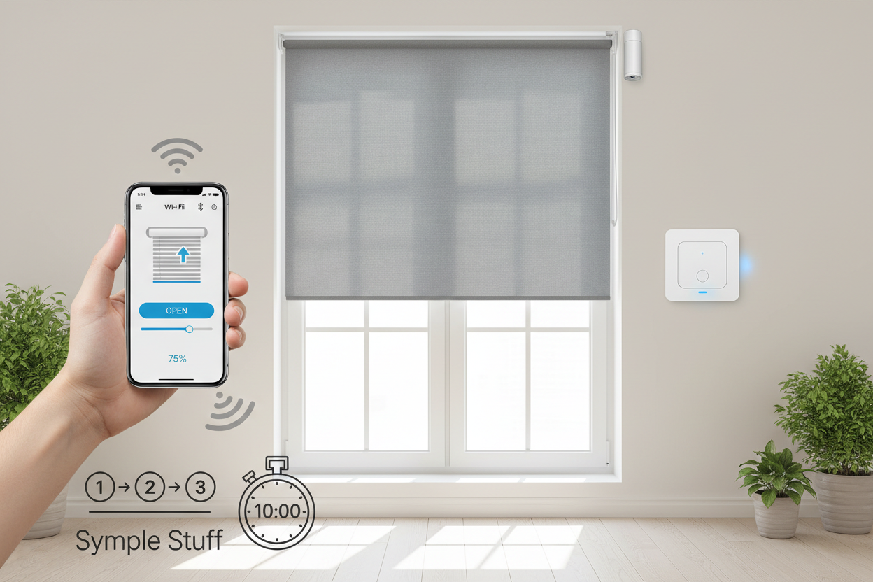 Automate Symple Stuff Blinds in 10 Minutes