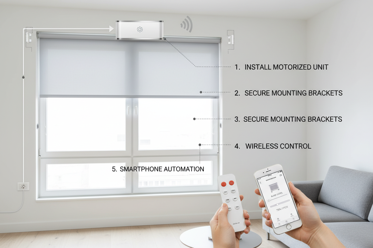 Automating 8 Foot Wide Blinds: The Ultimate Setup Guide