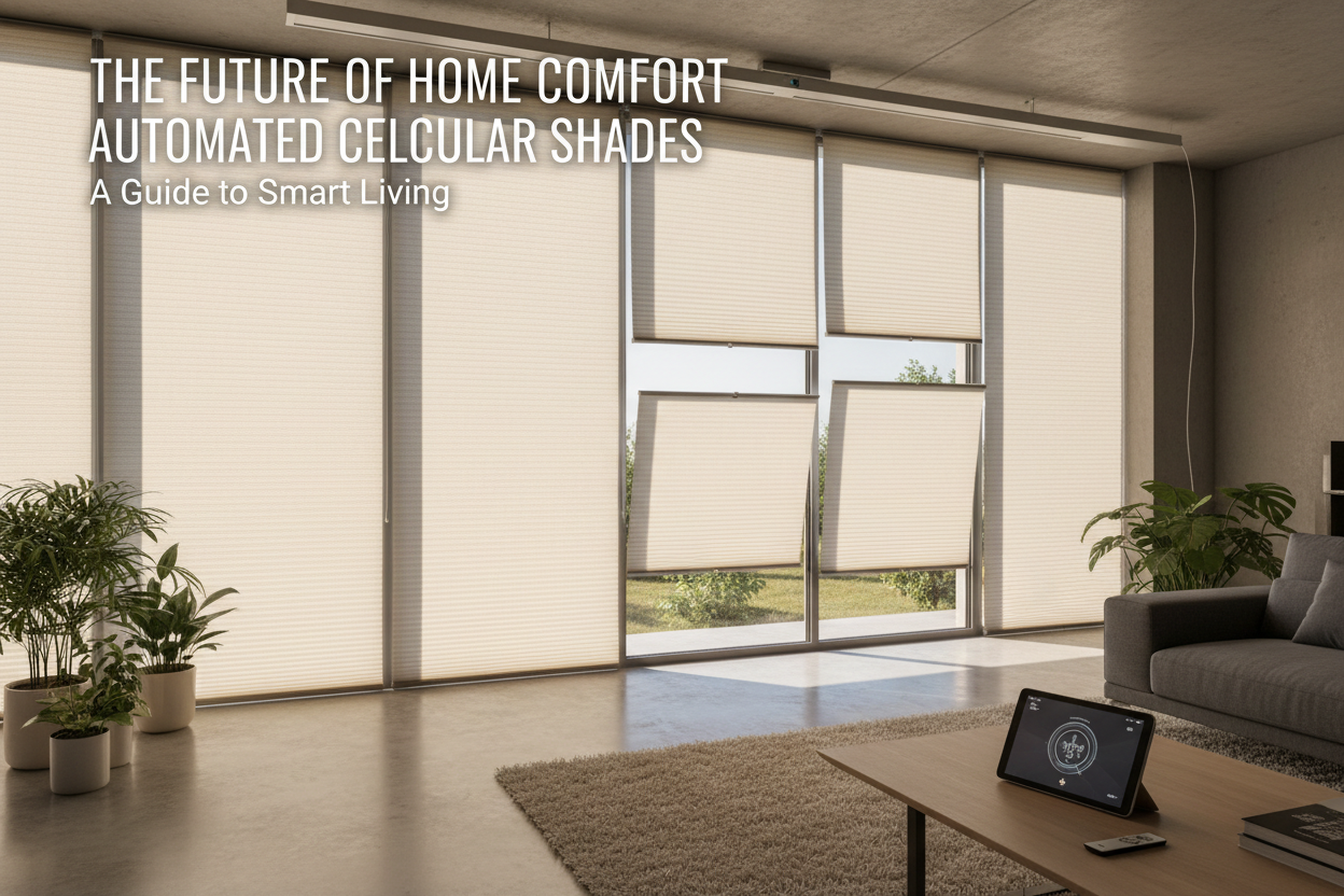 Automating Comfort: A Complete Guide to Motorizing Your Cellular Shades