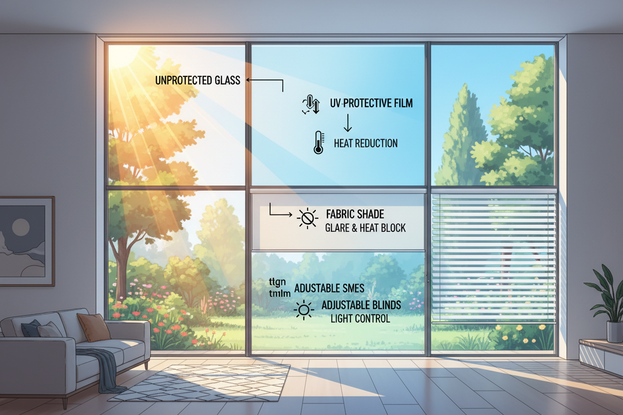 Beat the Heat: A Guide to Choosing the Right Sun Protection for Your Glass