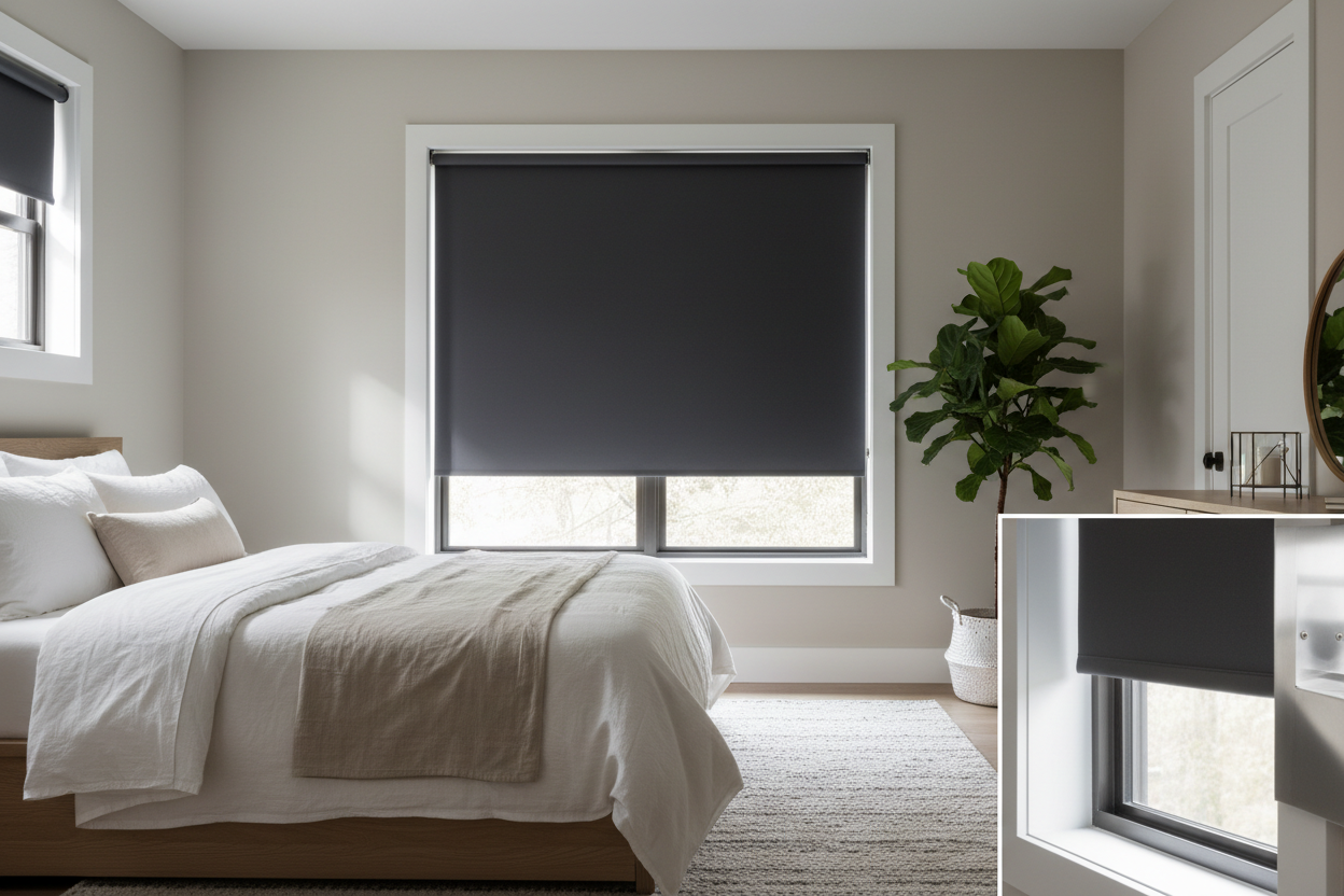 Blackout Roller Shades Inside Mount: A Practical Guide to Darker, Cleaner-Looking Windows