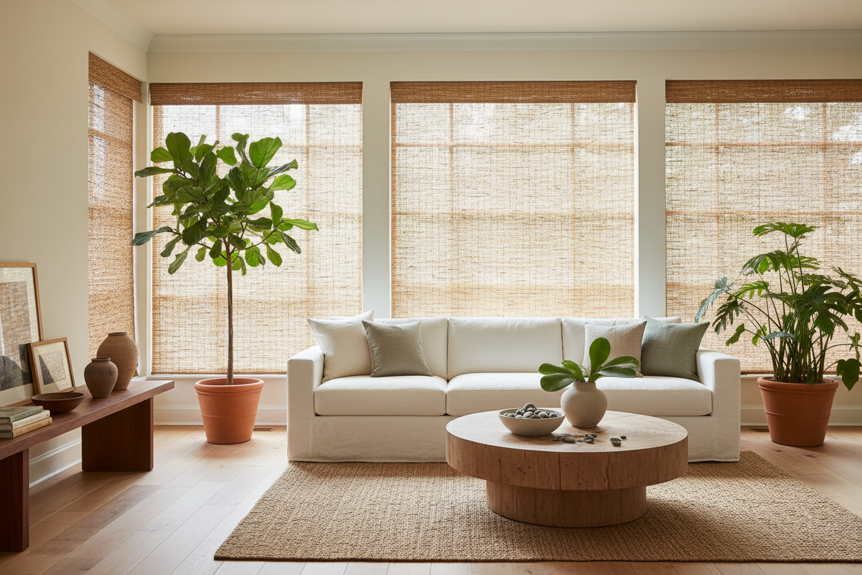 Bring Natural Elegance Home with Tonature Shades and Blinds