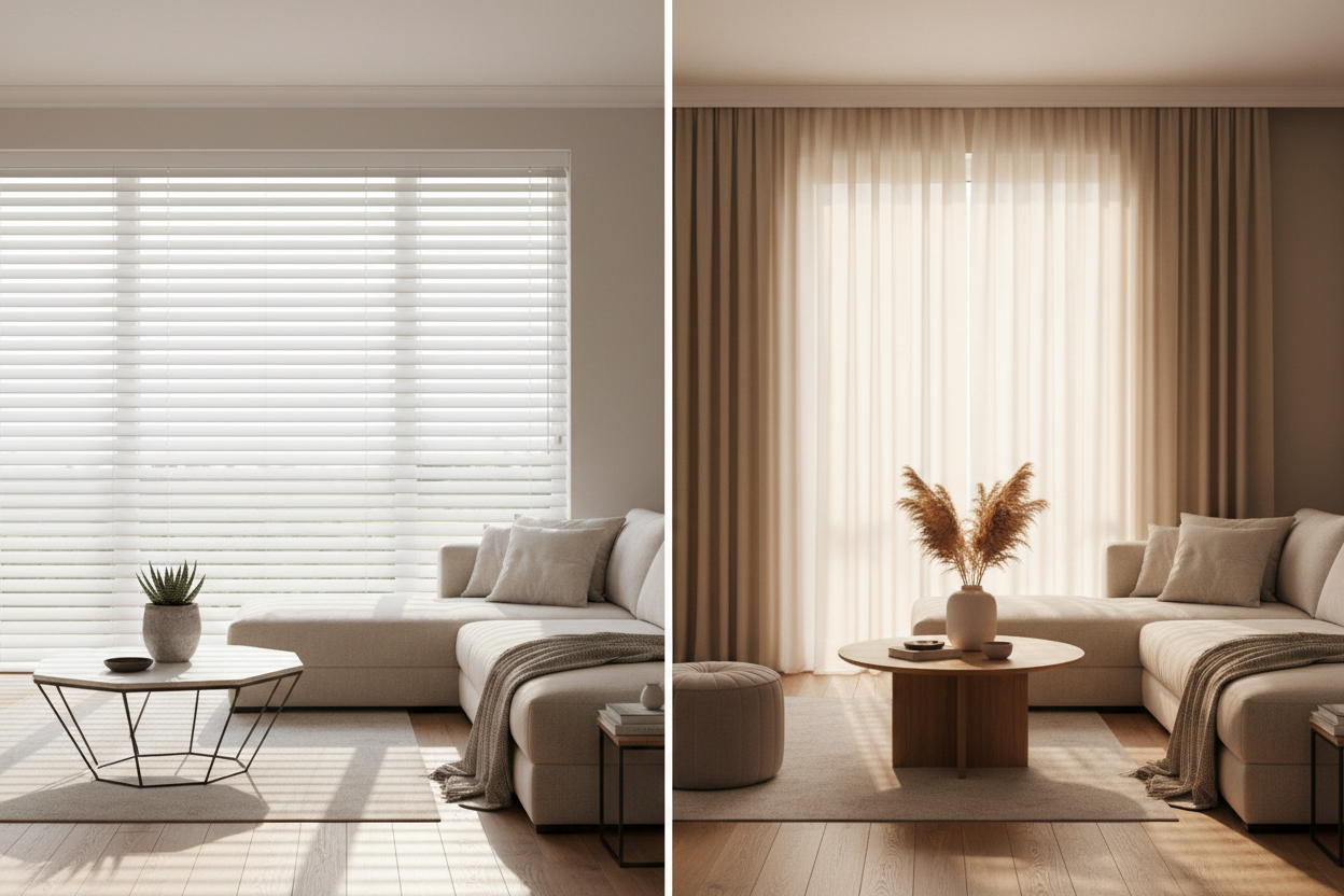 Choosing Between Blinds and Curtains for Your Home