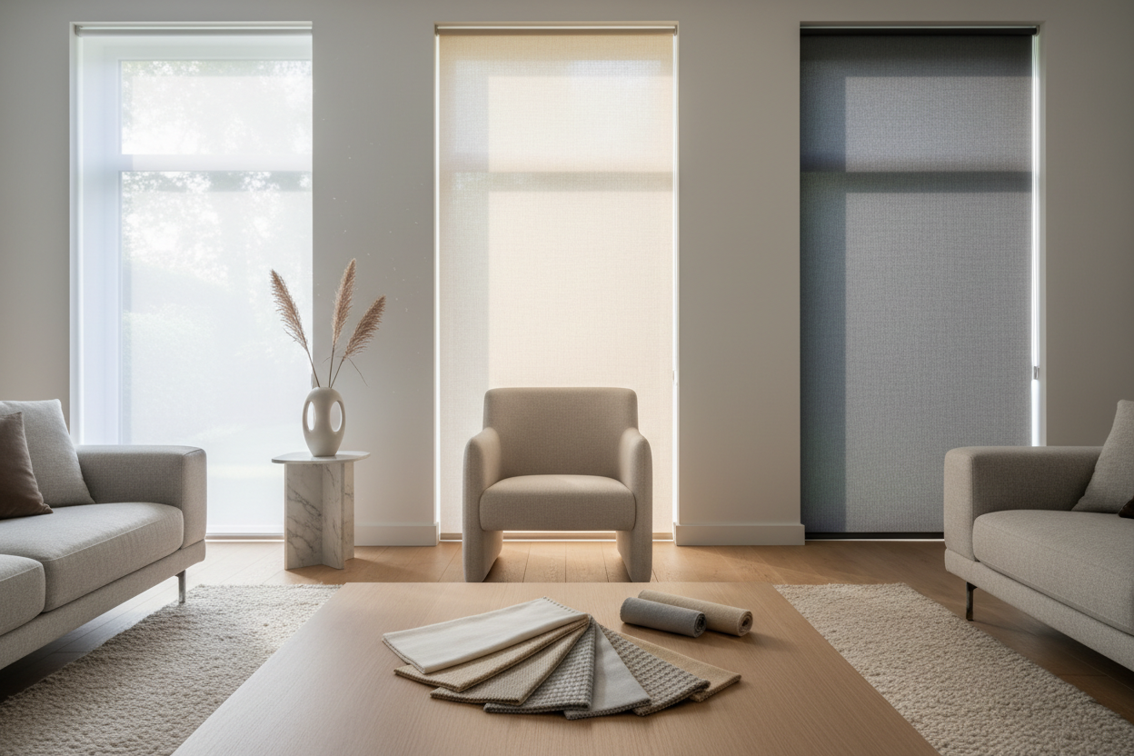 Choosing the Perfect Fabric for Your Roller Shade