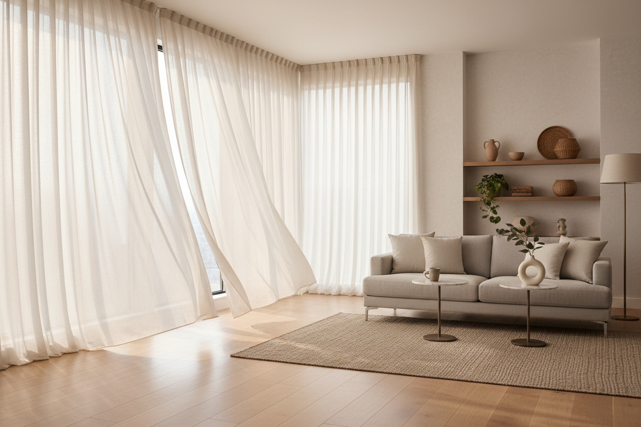Choosing the Perfect Lightweight Curtains for Every Room in Your Home