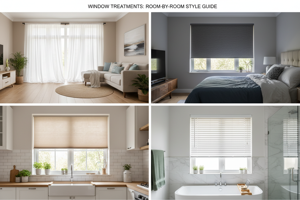 Choosing the Right Curtains and Blinds for Every Room