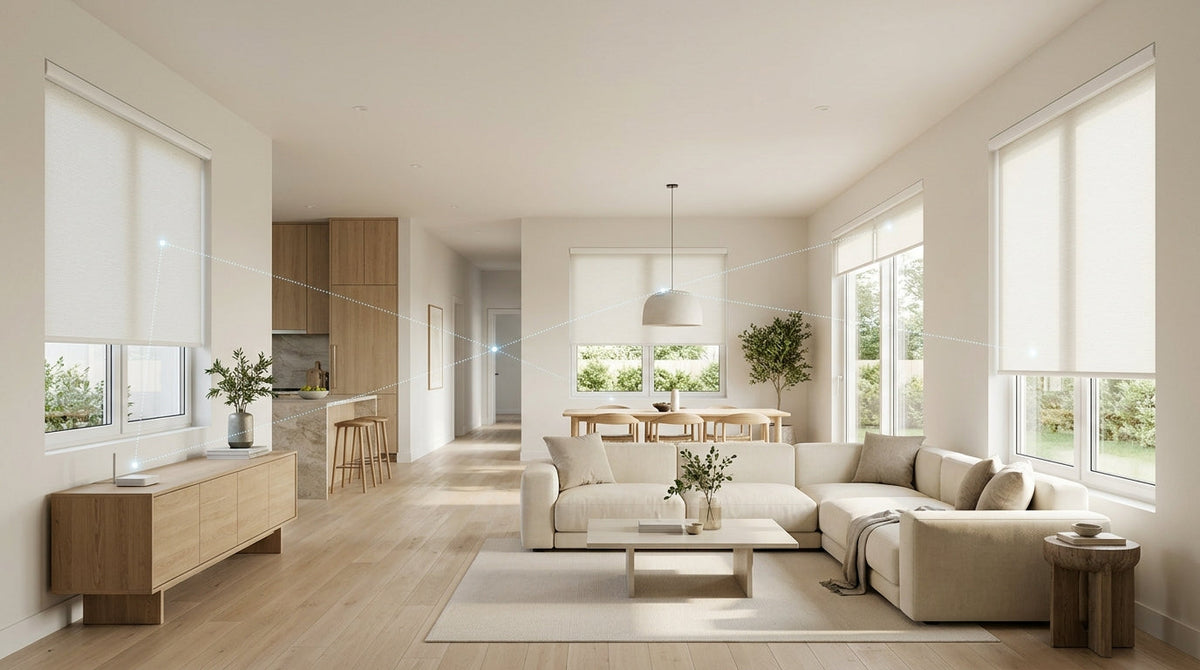 Weffort connected smart shades whole home