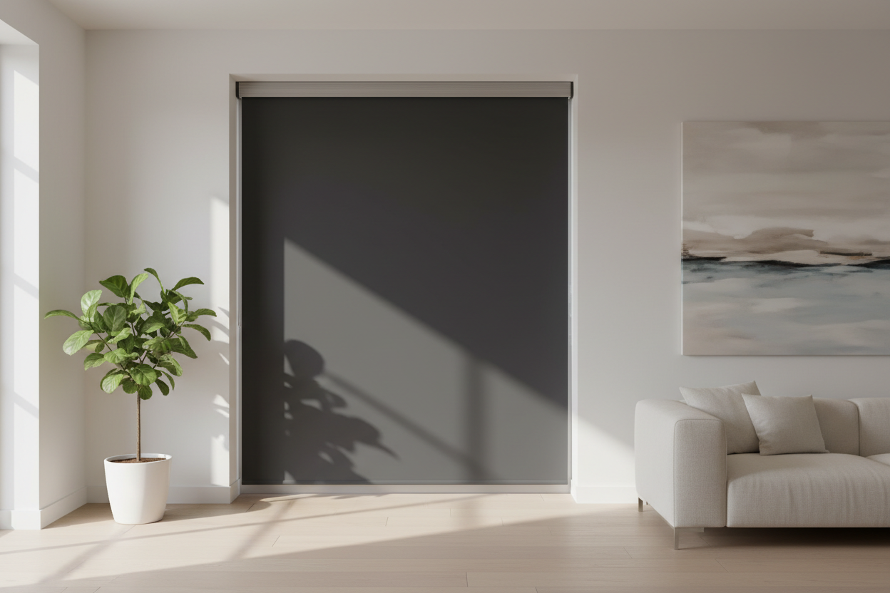 Create a Perfect Fit with Custom Cut Blackout Roller Shades