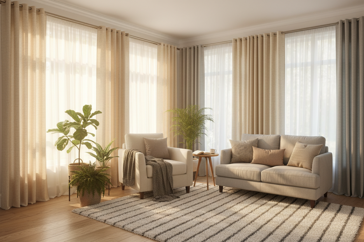 Creating a Comfortable and Energy-Efficient Sunroom with Insulated Drapes and Thermal Curtains