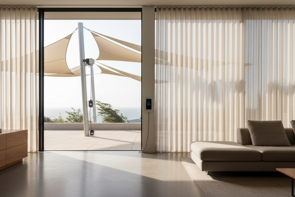 Shade Sail and Wind: How I Weatherproofed My Smart Patio