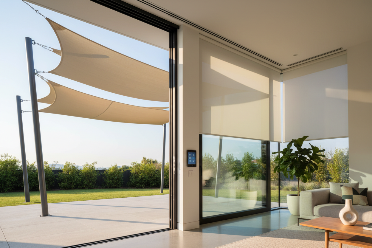 Finding the Best Shade Sail for an Automated Smart Deck