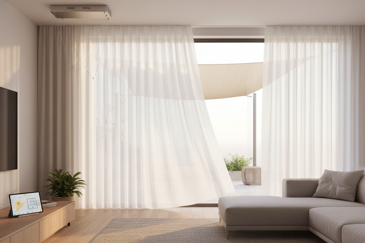 How to Hang Sail Shades Using Smart Sun-Tracking Apps
