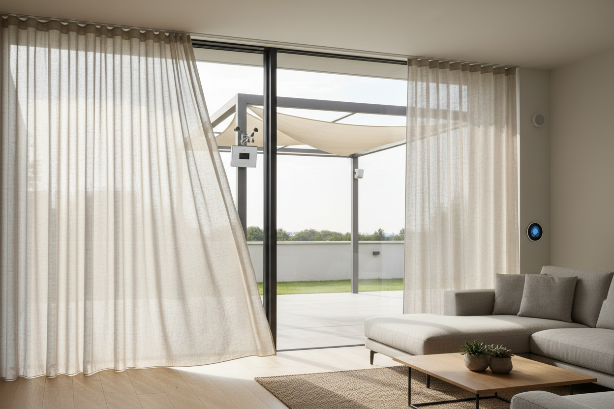 Buying a Shade Sail Kit? How I Paired Mine with Smart Sensors