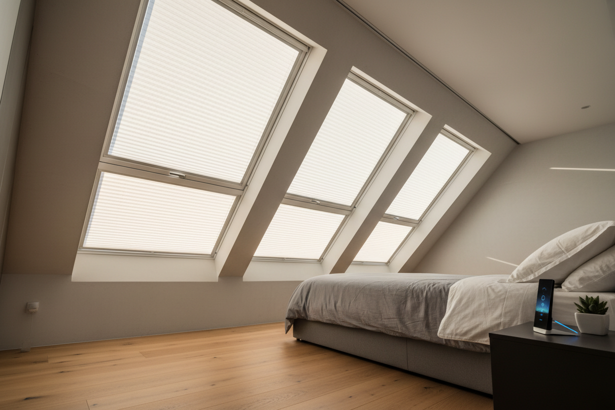 Why a Smart Blind for Roof Window Glare Was My Best Upgrade