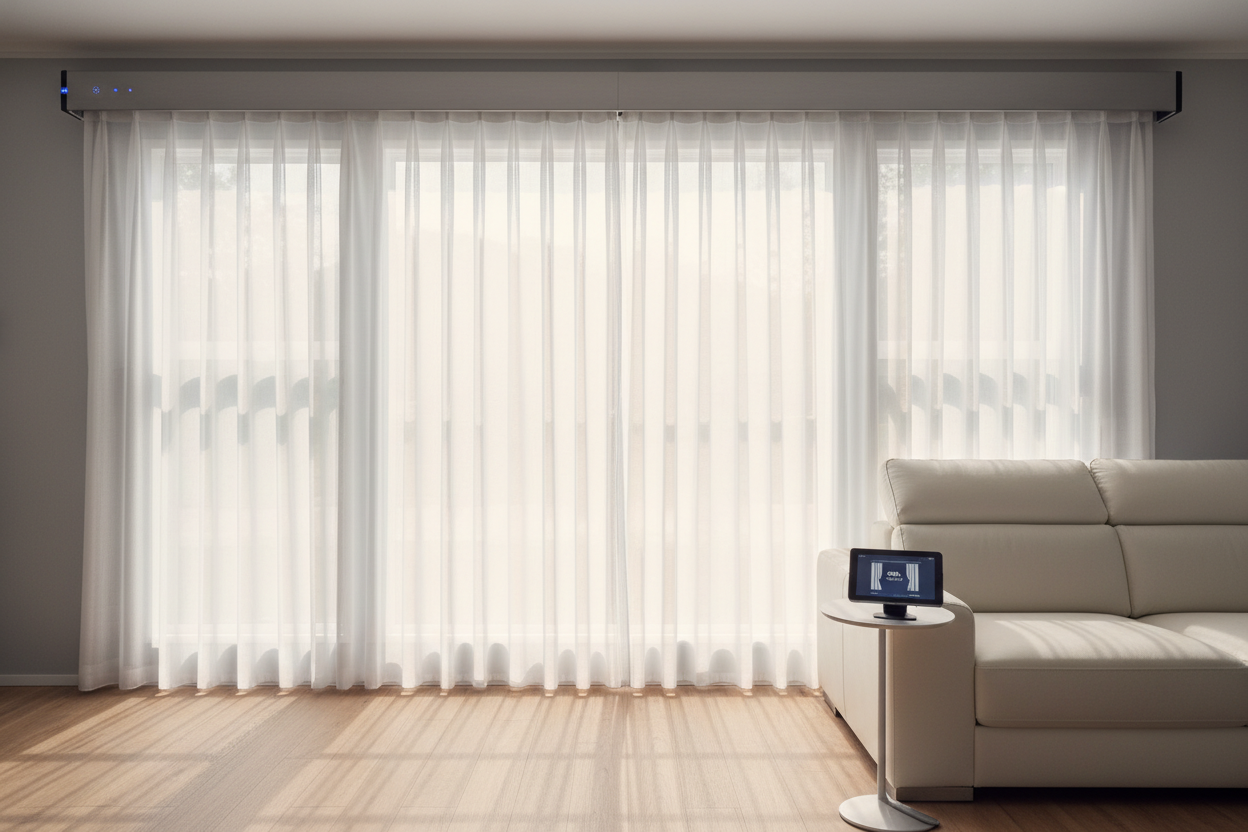 Upgrading Fleetwood mobile home blinds with smart automation