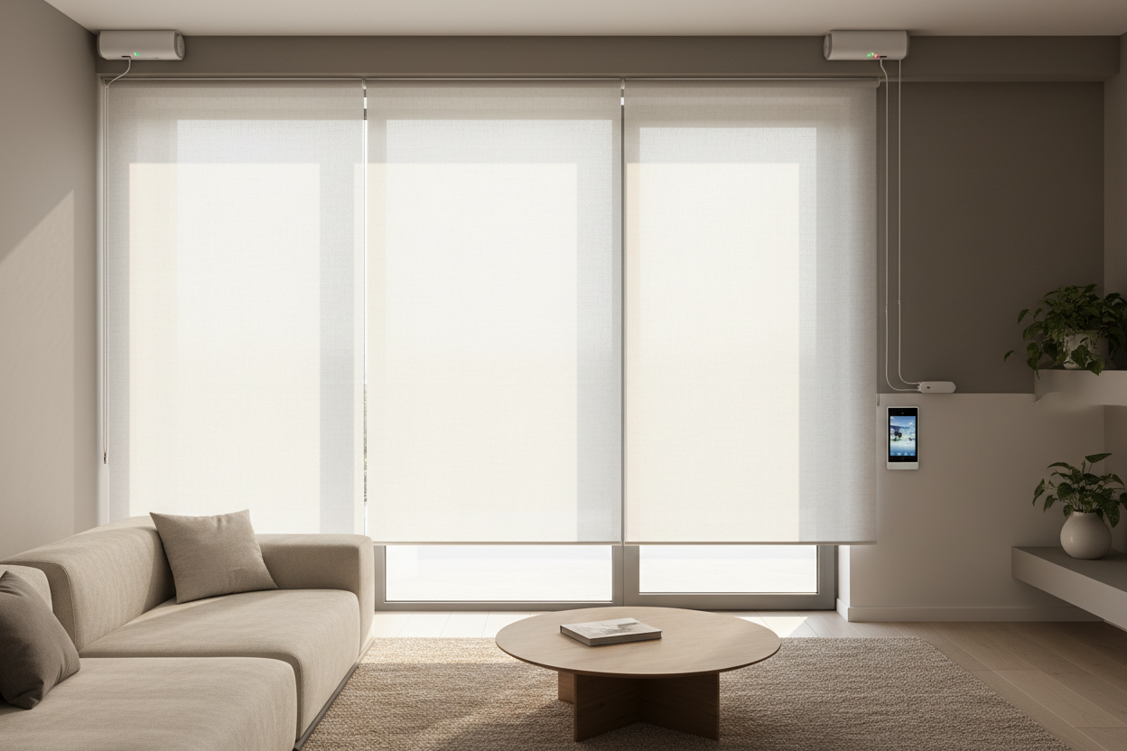 Window Shades Electric: My Setup for a Glare-Free Living Room