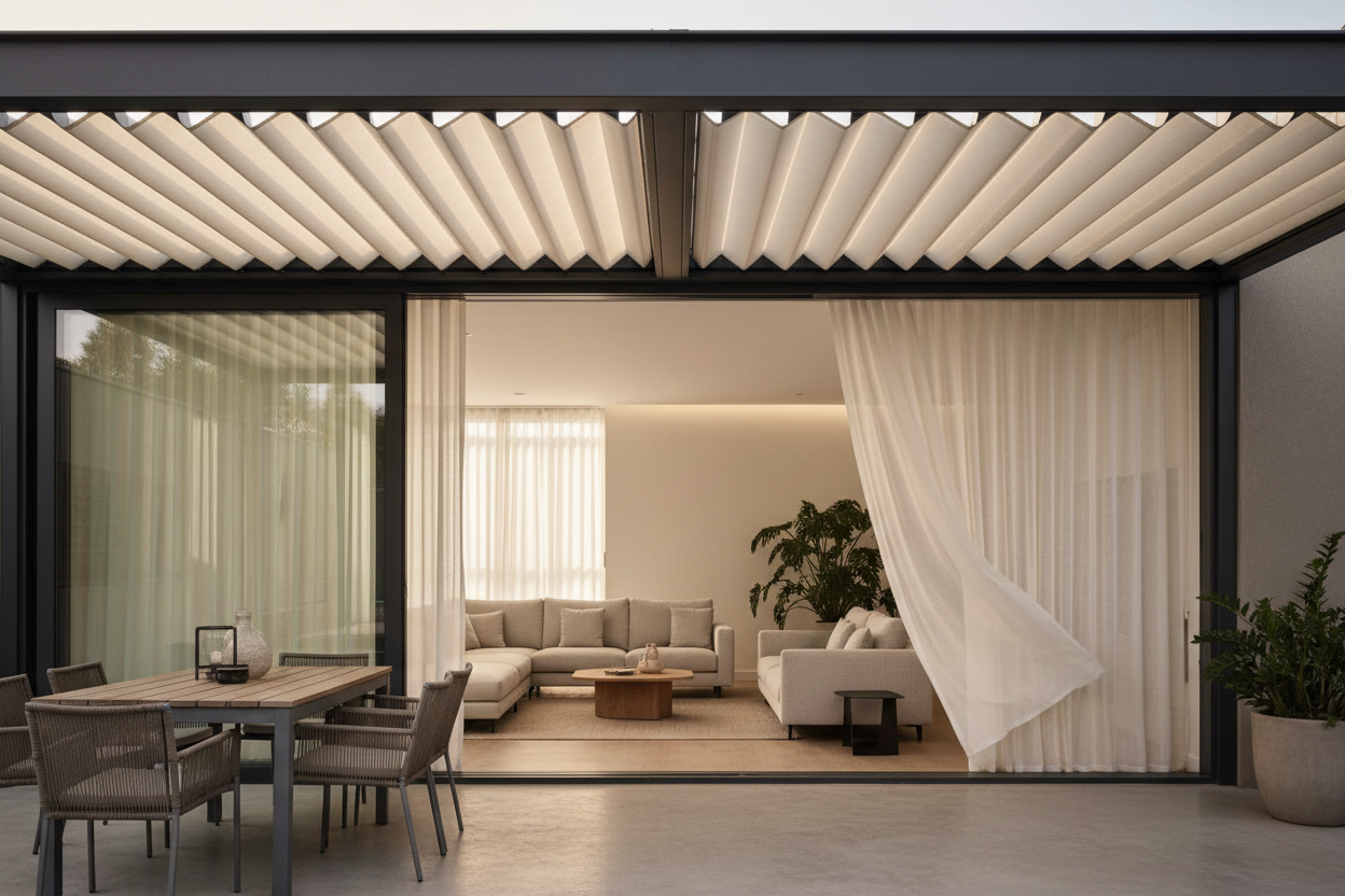 Pergola Automatic Shade: My Setup for Glare-Free Outdoor Dining