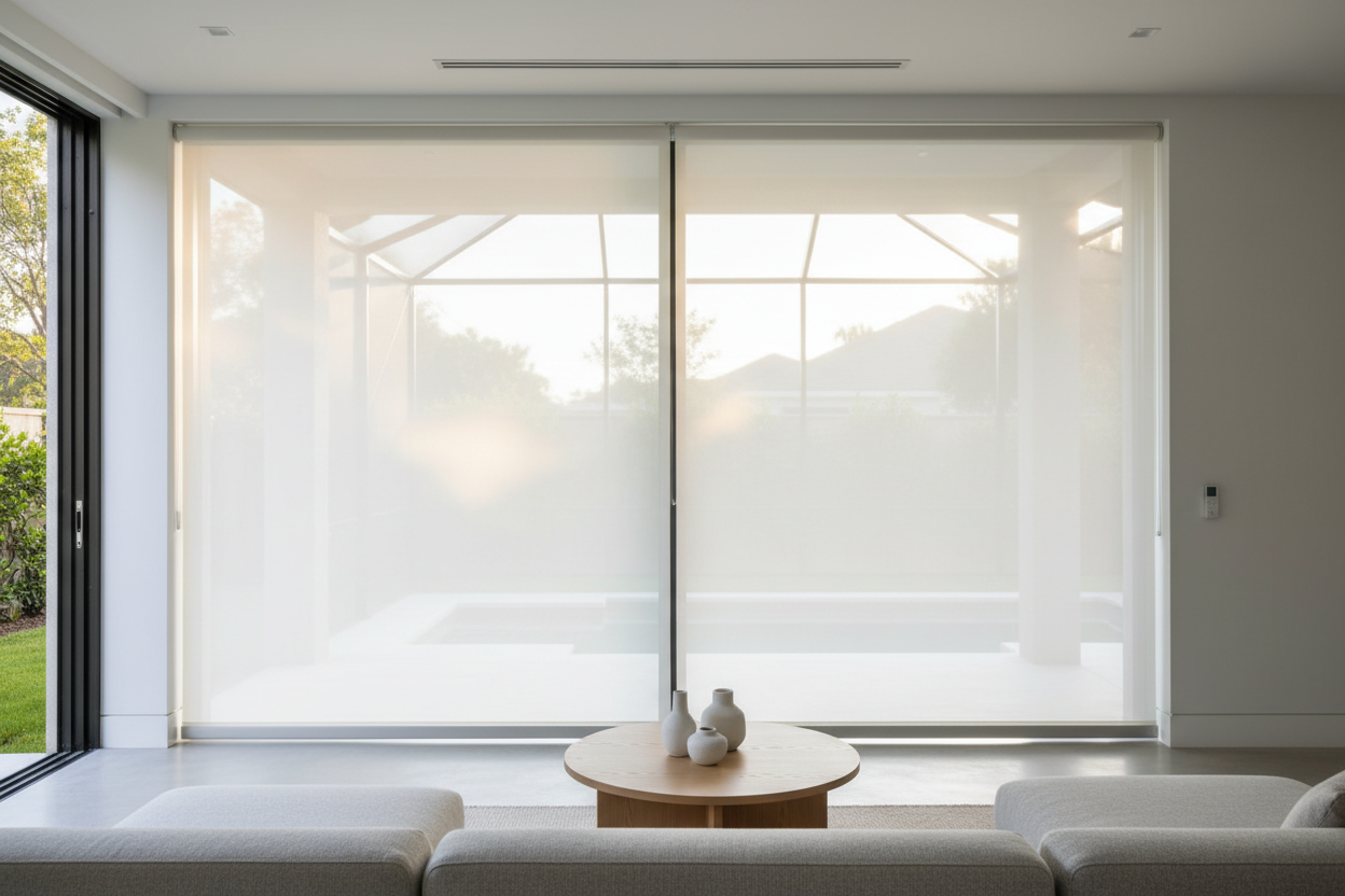 Automatic Shade Screen Setup: My Bug-Free Lanai Transformation