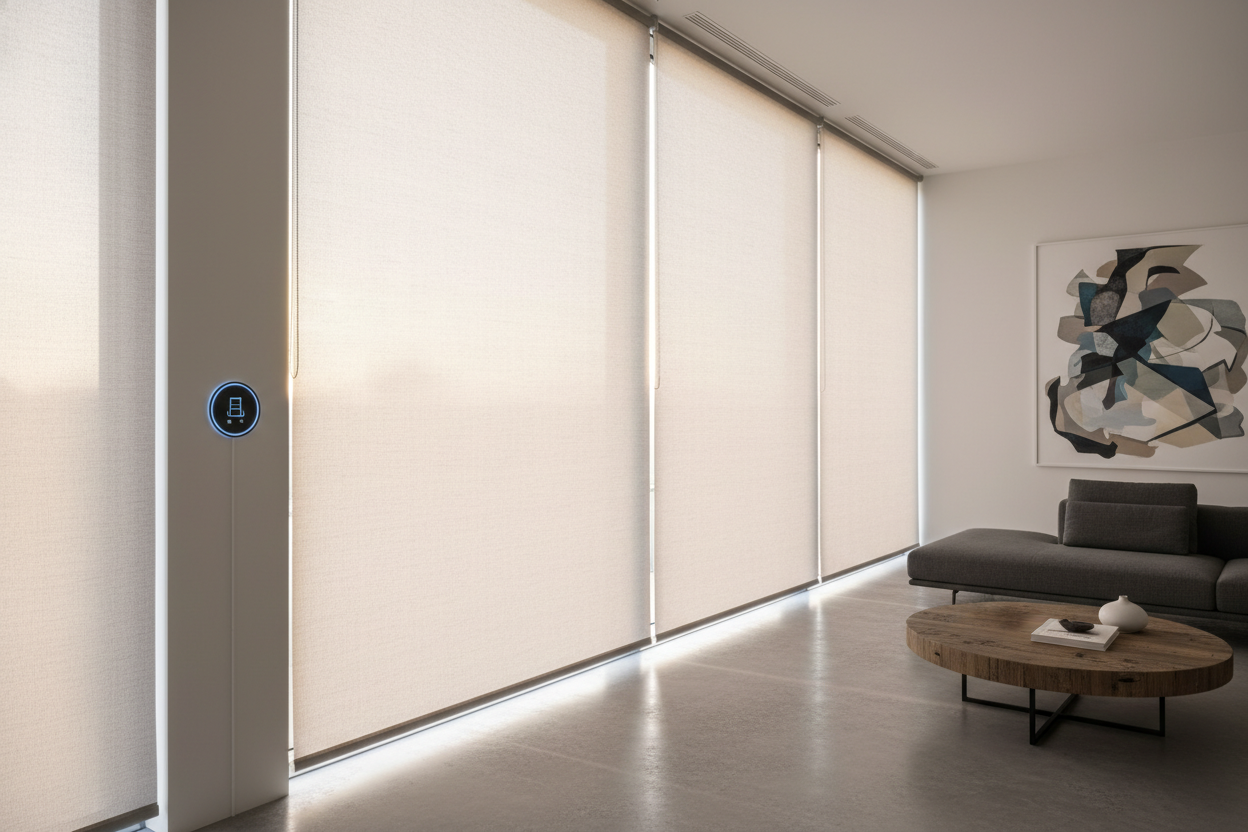 Motorized Shades for Large Windows: My Great Room Setup Guide