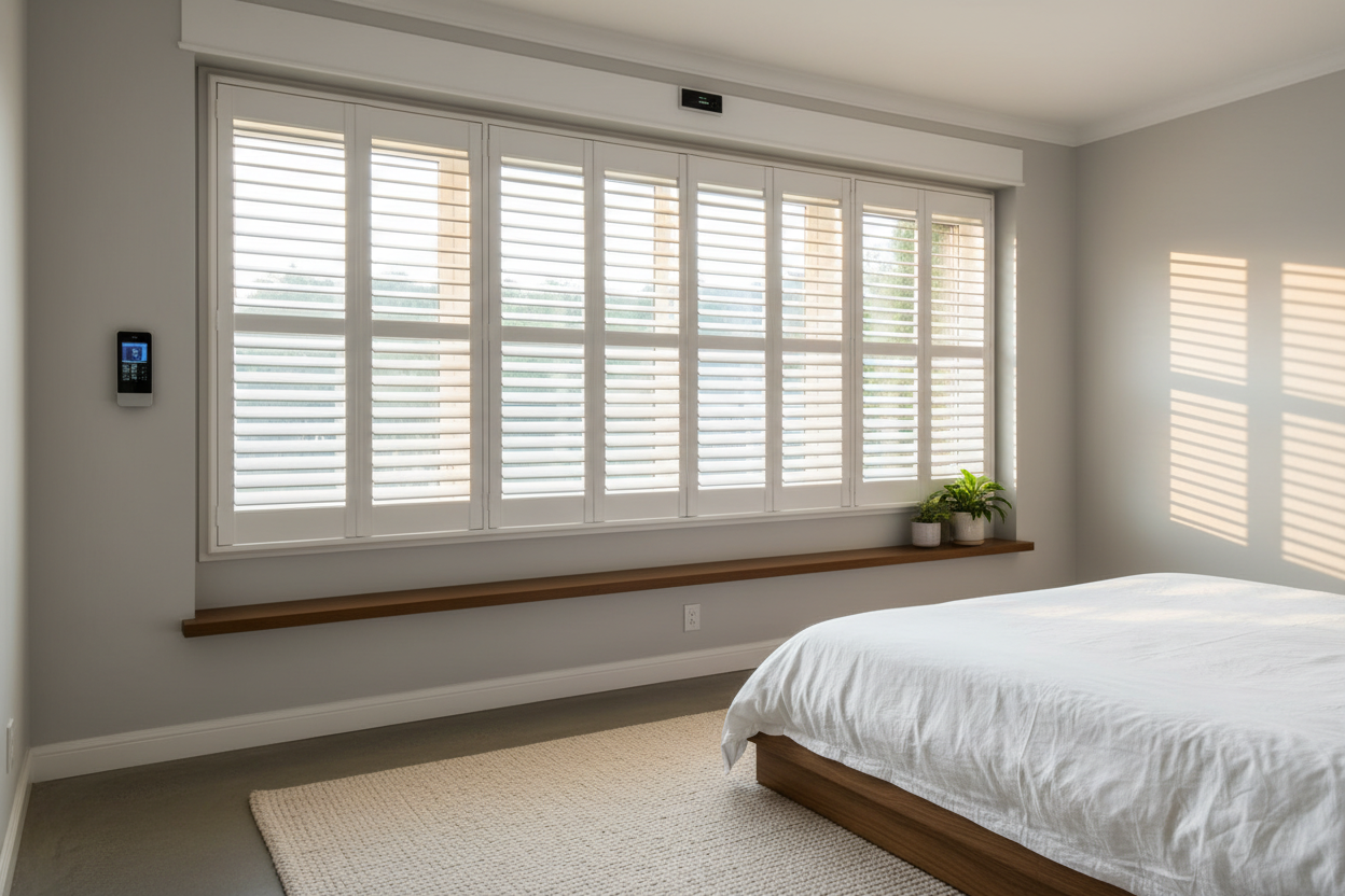 Outside Mount Plantation Shutters Saved My Shallow 1950s Windows