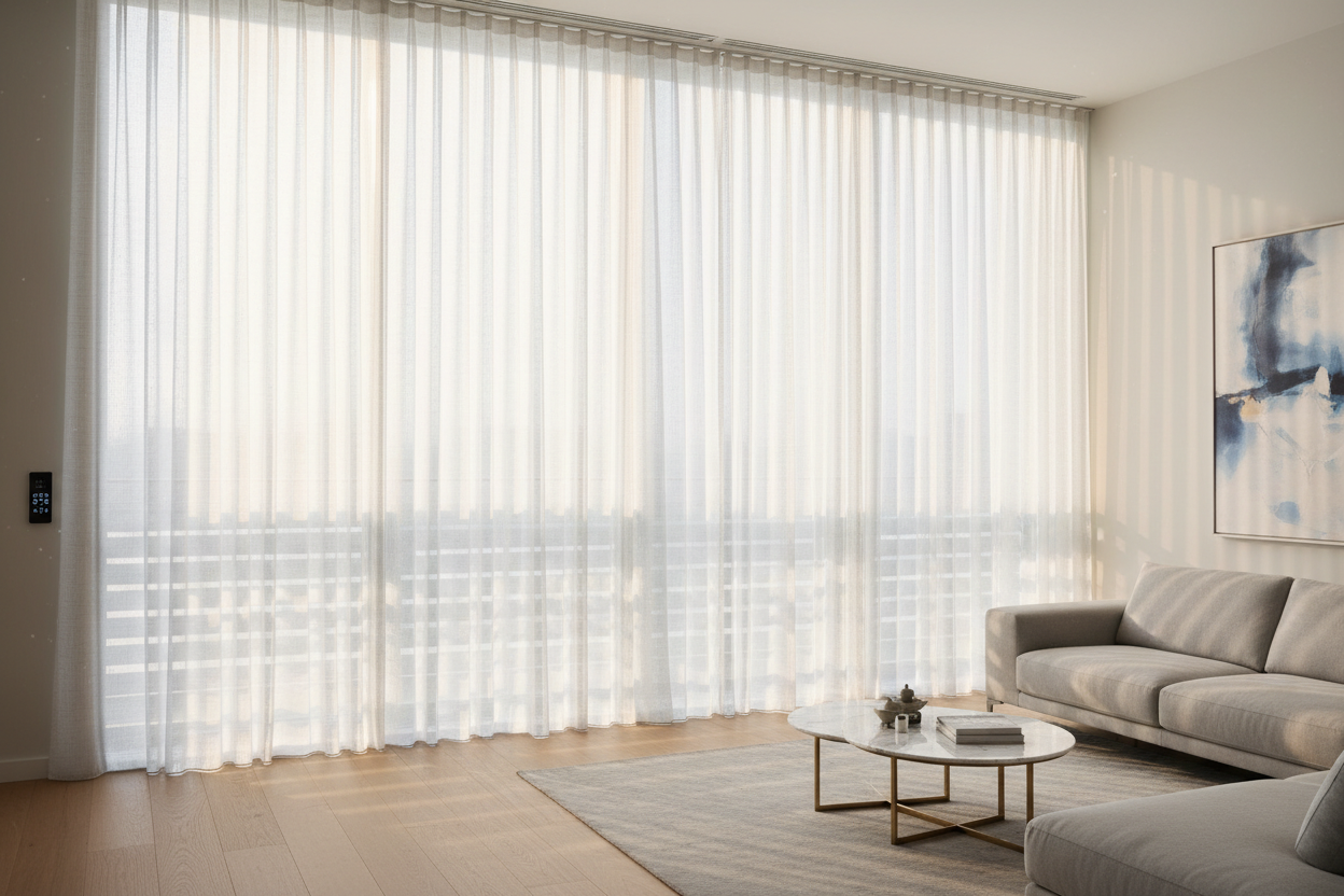 My Compromise: Swapping Heavy Wood for Window Shade Shutters