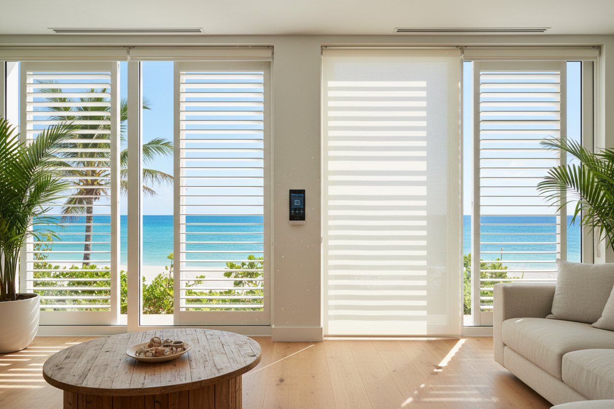 Is a Shutter Awning Enough to Stop Heat, or Do You Need Smart Blinds?