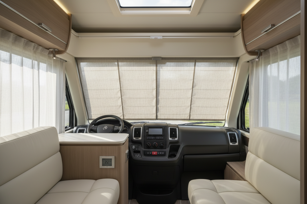 Why I Finally Hardwired a Smart Sun Shade for Motorhome Living