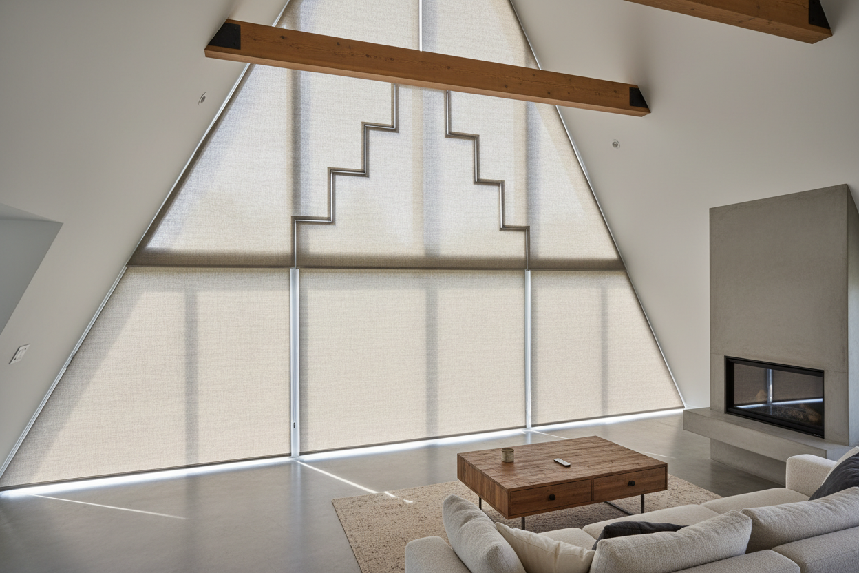 Why Angled Window Blinds Usually Look Awful (And How I Fixed Mine)