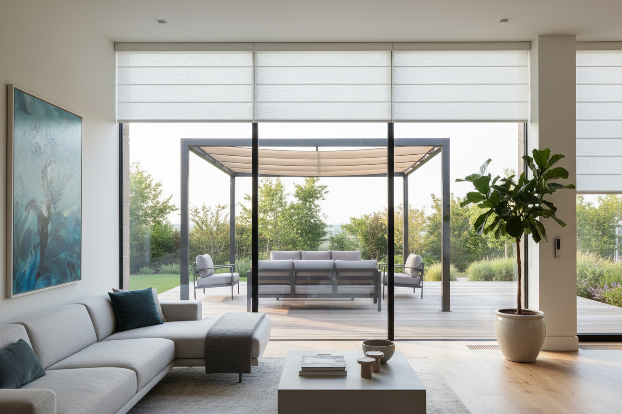 I Almost Built a Pergola Before Finding This Retractable Shade Deck