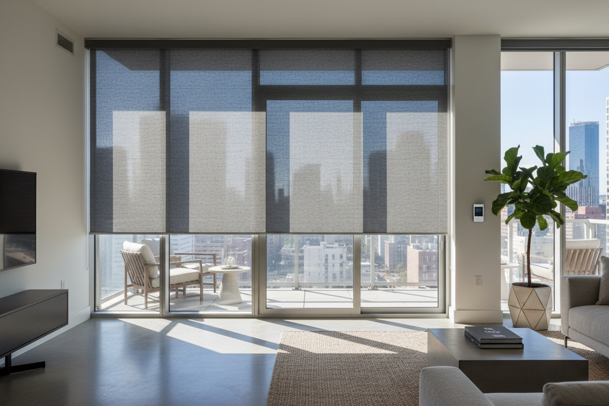 I Reclaimed My High-Rise Patio With One Heavy-Duty Balcony Blind