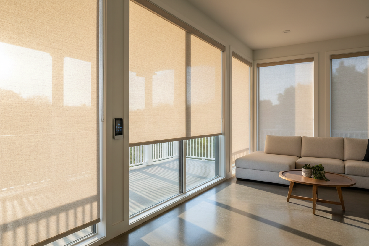 How I Stopped the 5 PM Glare With Smart Sunshades for Porches