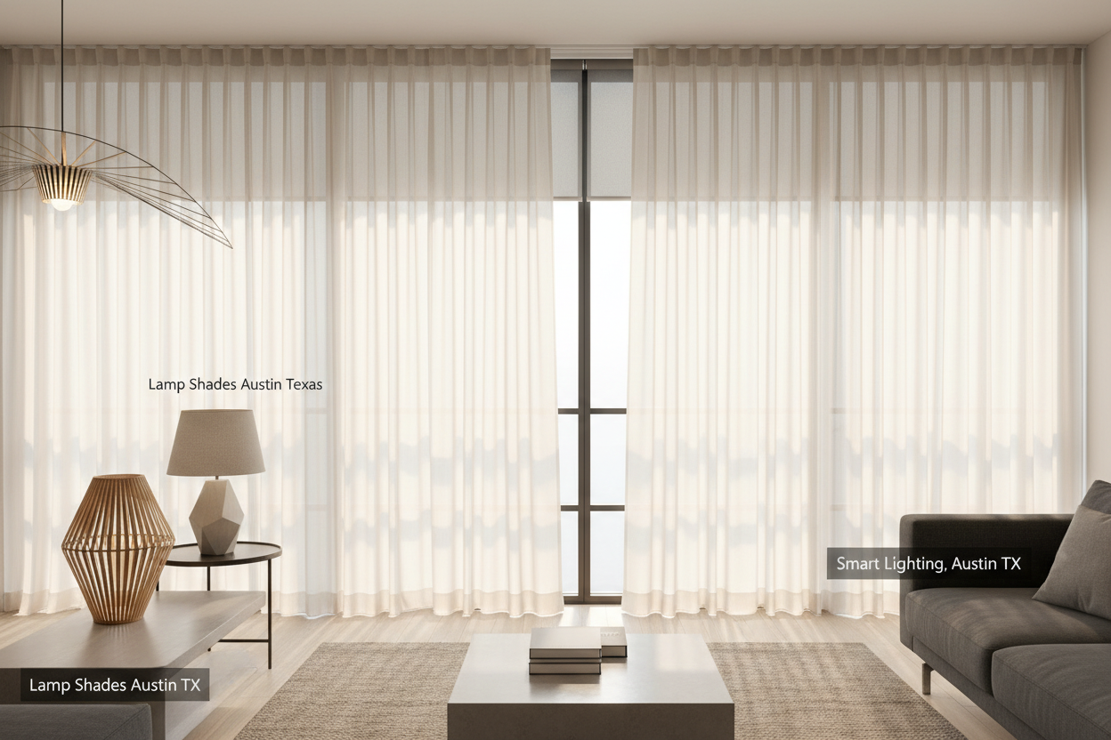 Why My Hunt for Lamp Shades in Austin Led to Smart Window Blinds