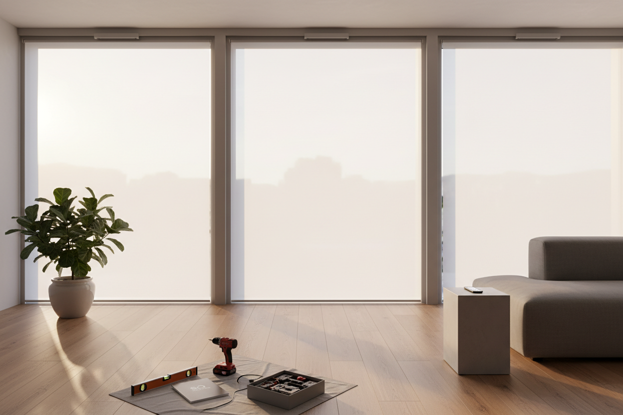 I Hated My Bulky Smart Shades Until I Found Sleek SQ Blinds