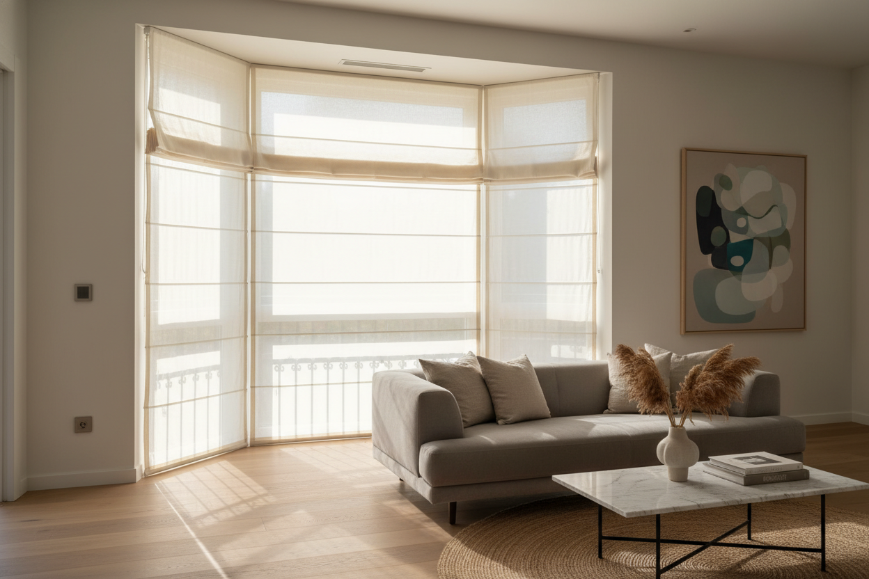 Your Living Room Is Too Dark: The Magic of Roman Blinds Sheer