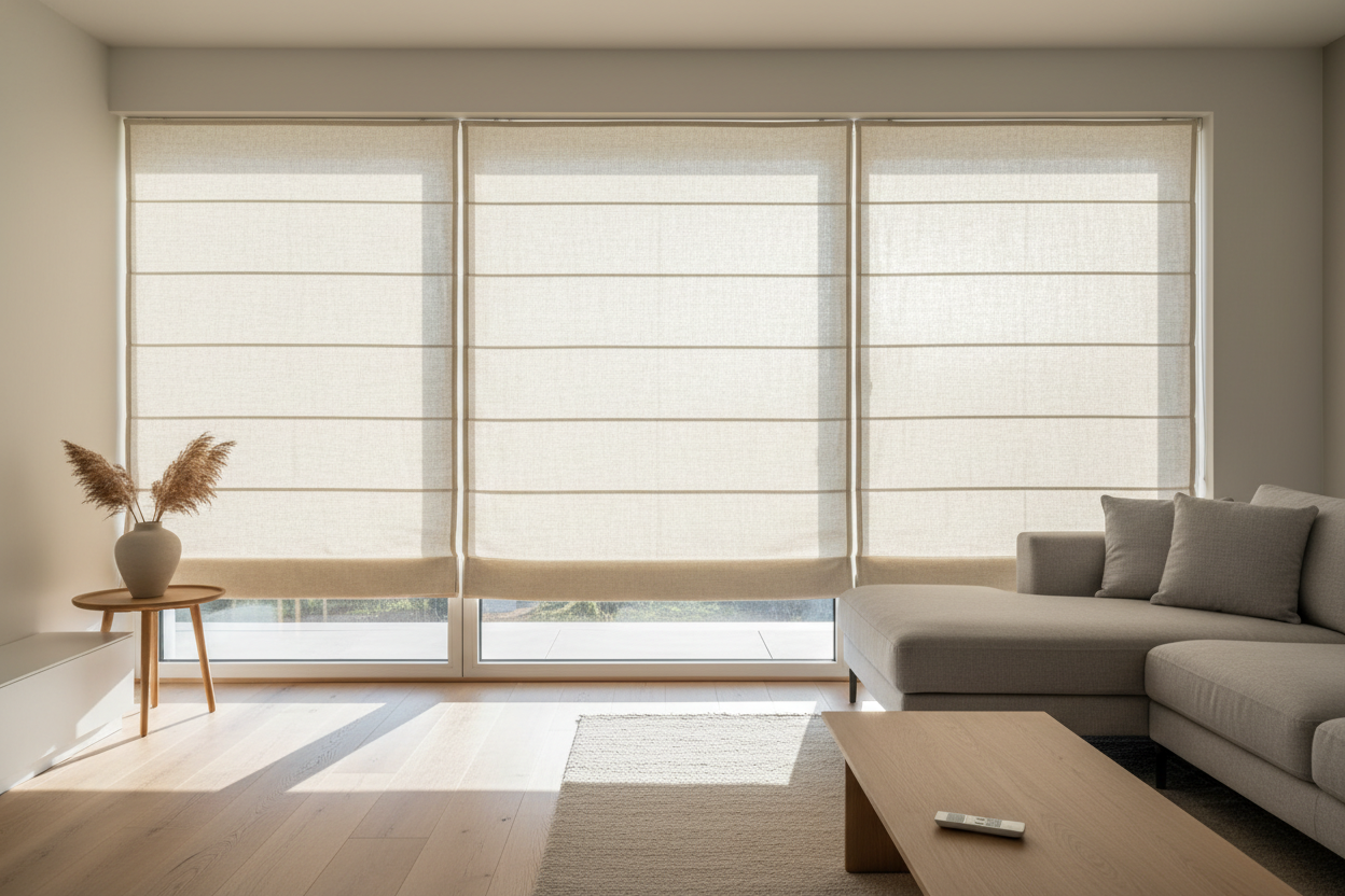 I Tried Motorizing Roman Shades at Target (It Was a Disaster)