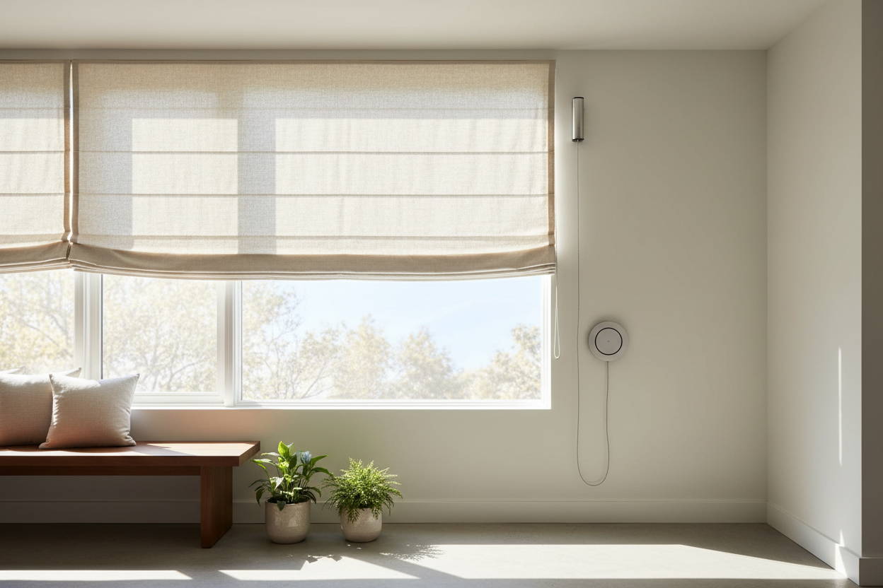 Don't Toss Your Bali Roman Blinds: How to Motorize Them Instead