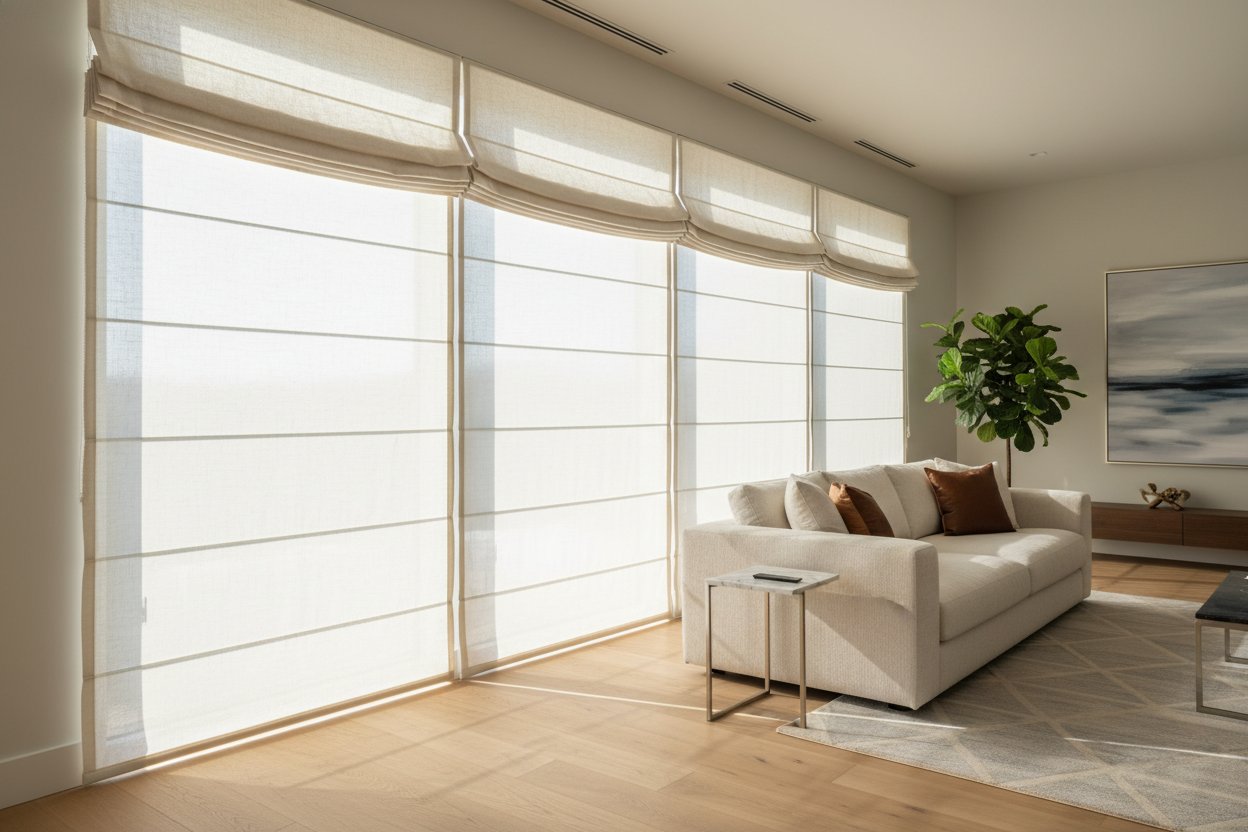 Don't Buy Smart Blinds Without Seeing Pictures of Roman Shades First