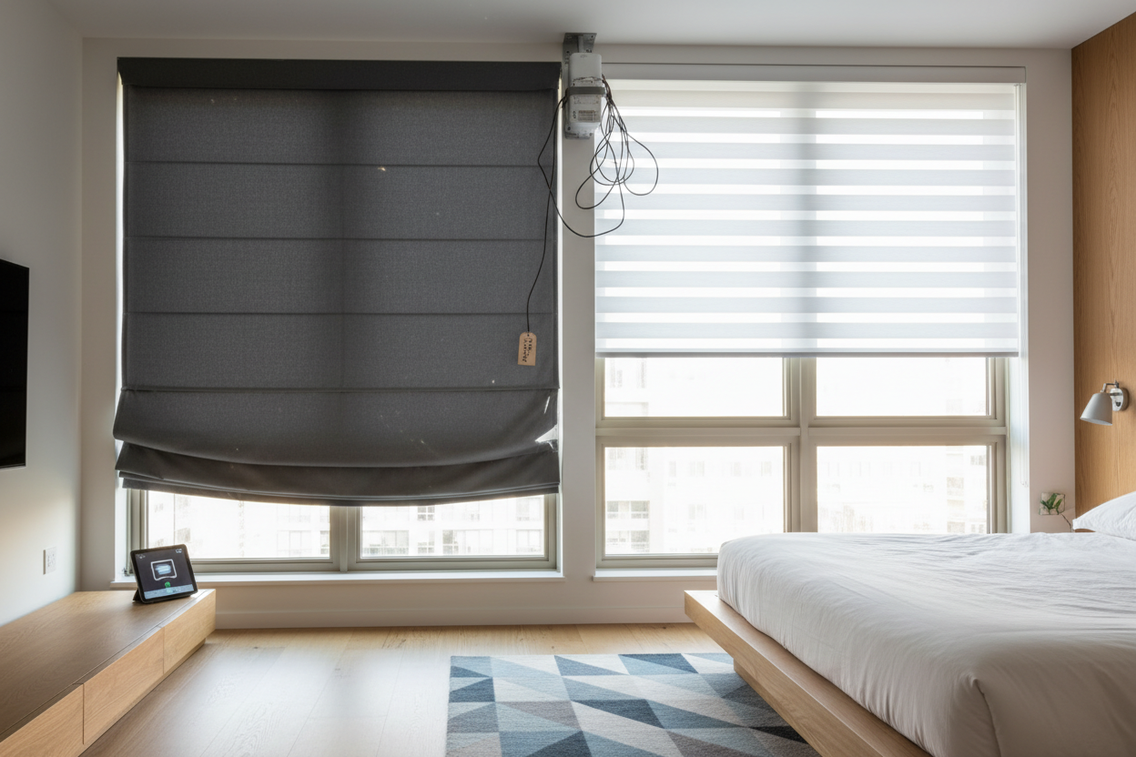 Why My Cheap Wayfair Roman Blind Cost Me More Than Custom Smart Shades