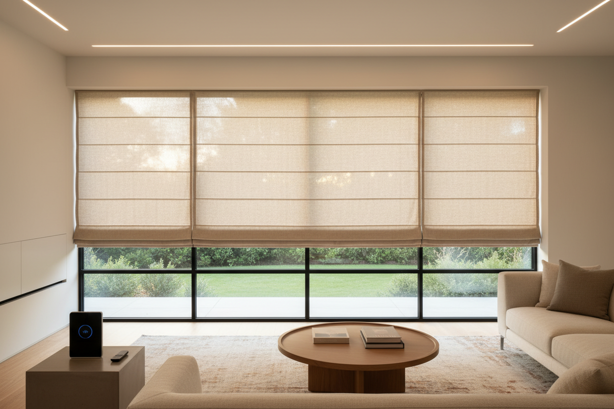 My Ground-Floor Windows Forced Me to Try Levolor Roman Shades