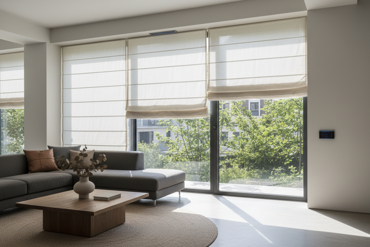 Why I Swapped My Tech-Heavy Blinds for Modern Roman Shades