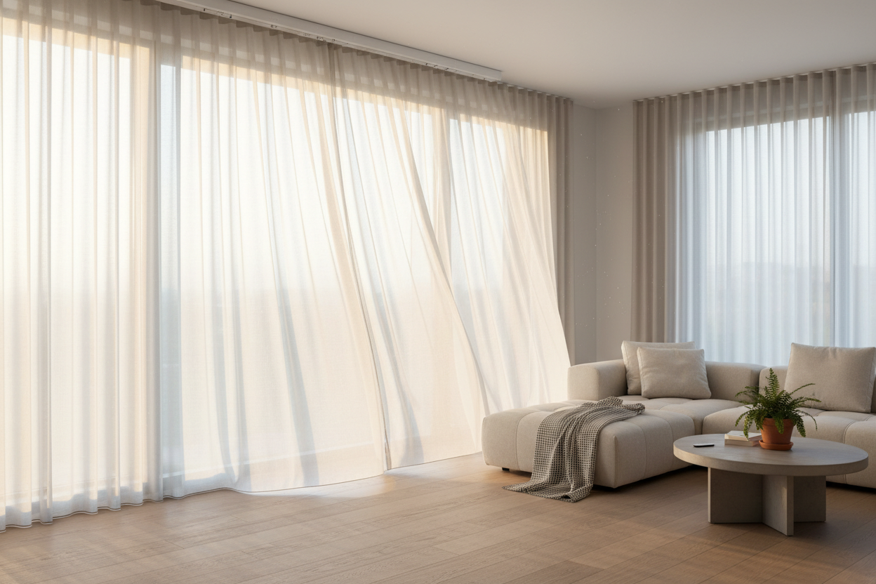 I Used to Hate Roman Shades Soft Fold (Until I Motorized Them)