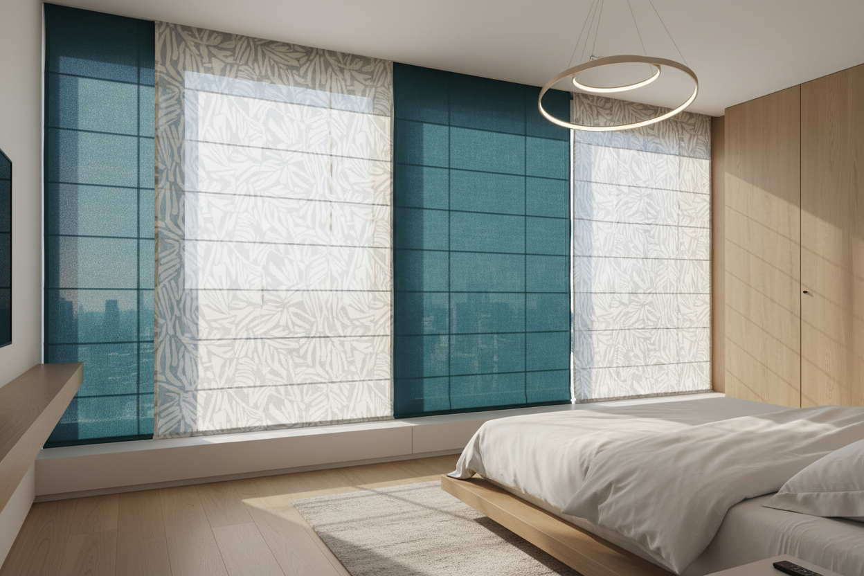 My Smart Home Looked Sterile Until I Found Print Roman Shades